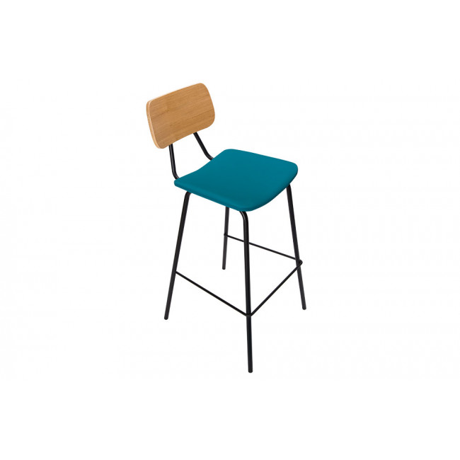 Bar chair Ataki, H100x40cm, seat height 75cm