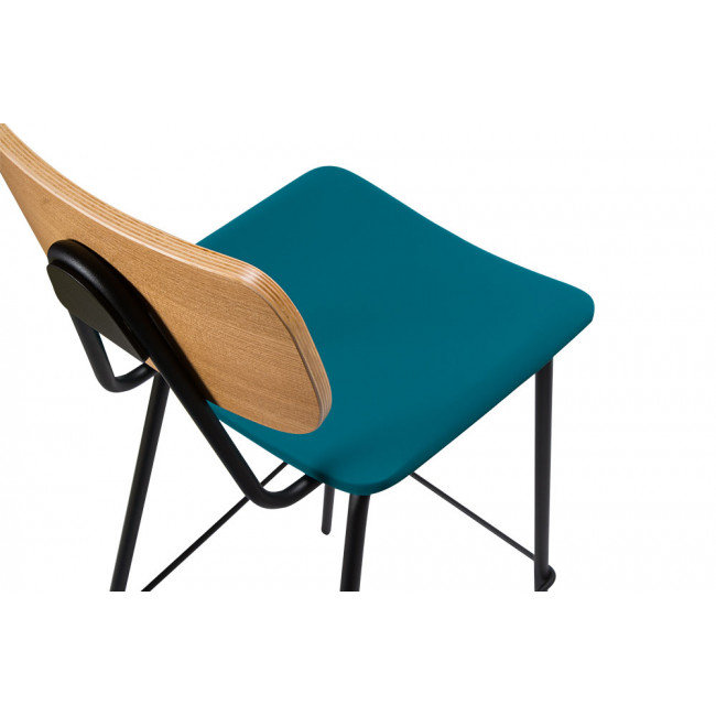 Bar chair Ataki, H100x40cm, seat height 75cm