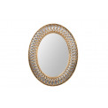 Wall mirror Ingels, gold, 61x5x76cm