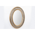 Wall mirror Ingels, gold, 61x5x76cm
