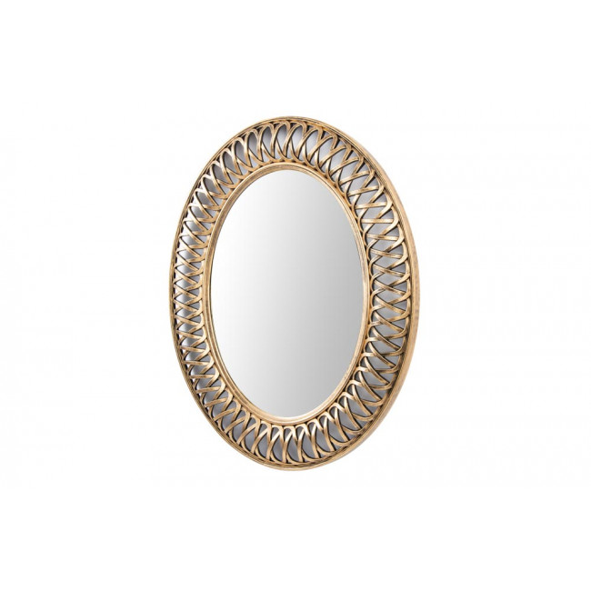 Wall mirror Ingels, gold, 61x5x76cm
