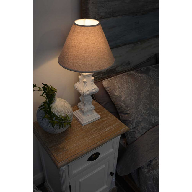 Table lamp Mireille, H-50cm, Ø-30cm, E14 40W