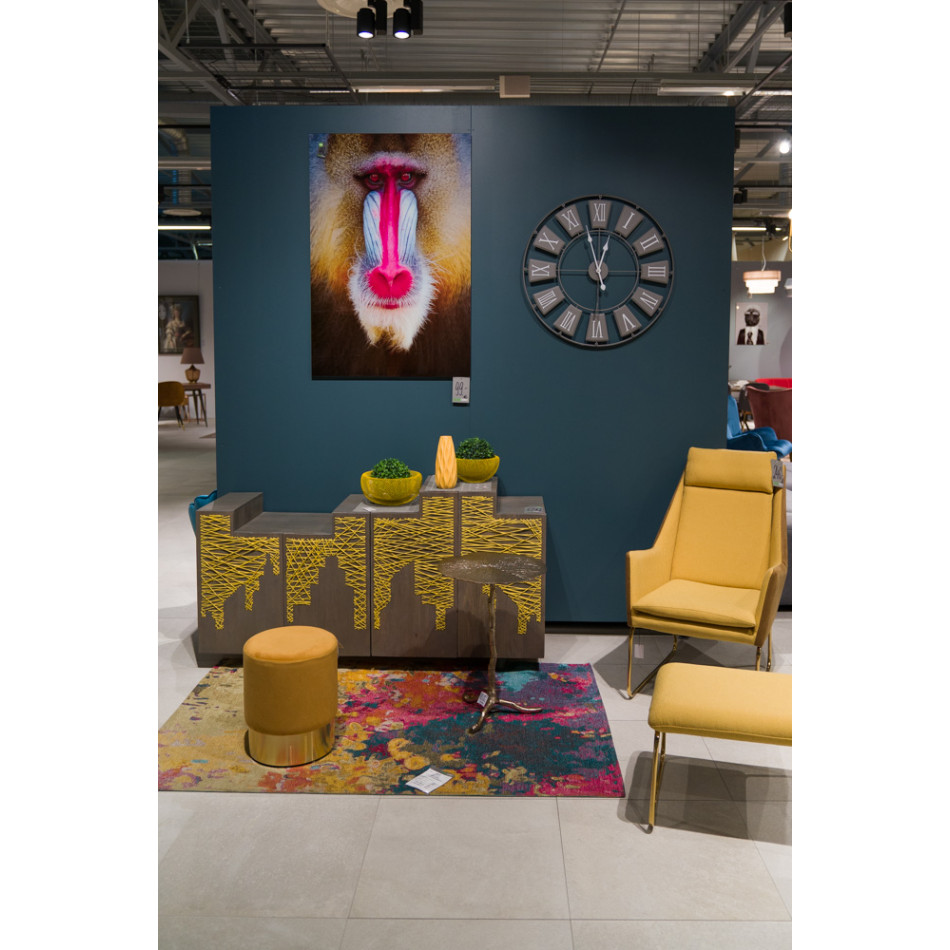 Табурет Ното, золотистый цвет, 35x42см