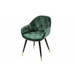Chair Salorino, green, 83x60x61cm, seat H-43cm