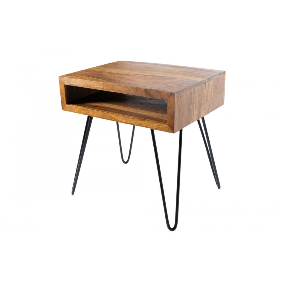 Table Sari,  Sheesham wood, 45x35x45cm