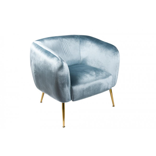Chair Nebraska, blue, 71x77x71cm