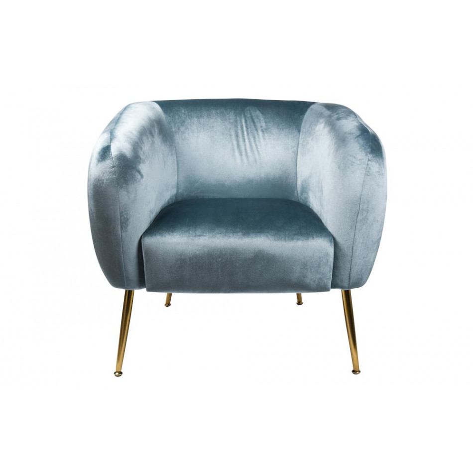 Chair Nebraska, blue, 71x77x71cm