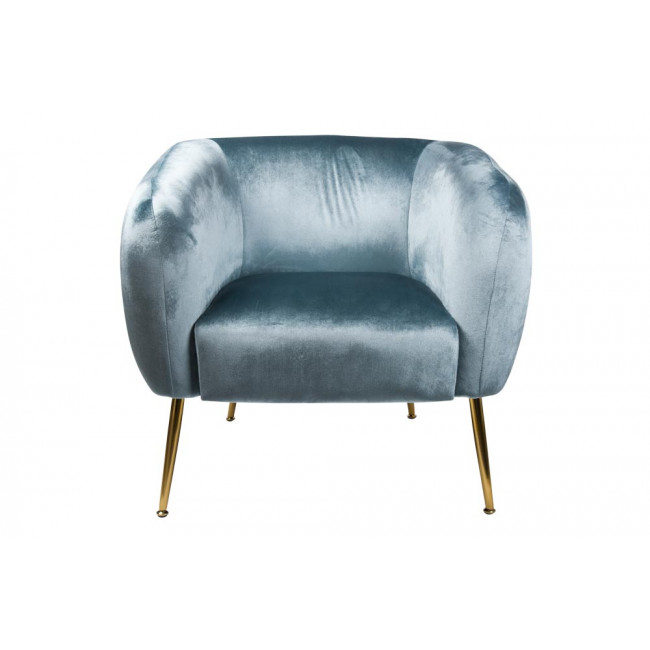 Chair Nebraska, blue, 71x77x71cm