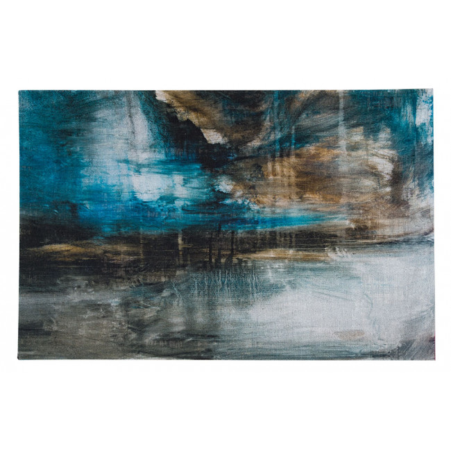 Carpet Brush Meranta Blue, 155x230cm