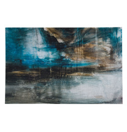 Carpet Brush Meranta Blue, 155x230cm