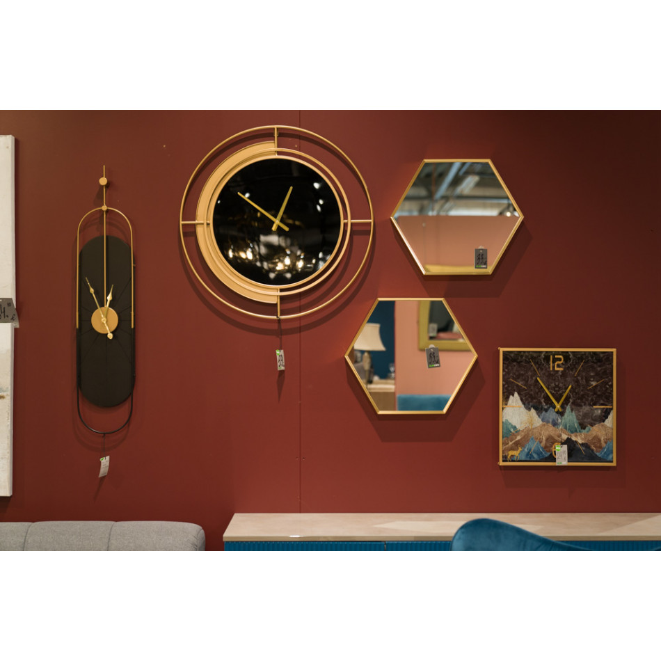 Wall clock Mountains, 41x41x5.5cm