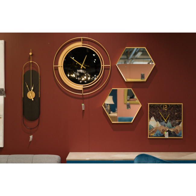 Wall clock Mountains, 41x41x5.5cm