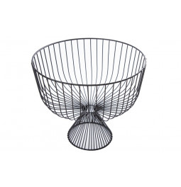 Decorative metal bowl Tora, H26x30cm