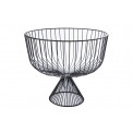 Decorative metal bowl Tora, H26x30cm