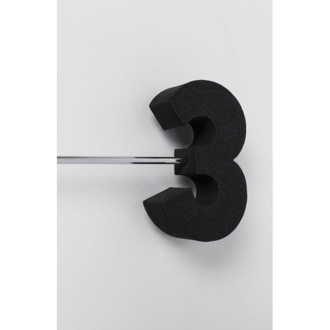 Wall clock Like Umbrella Chrome, D-100x6cm