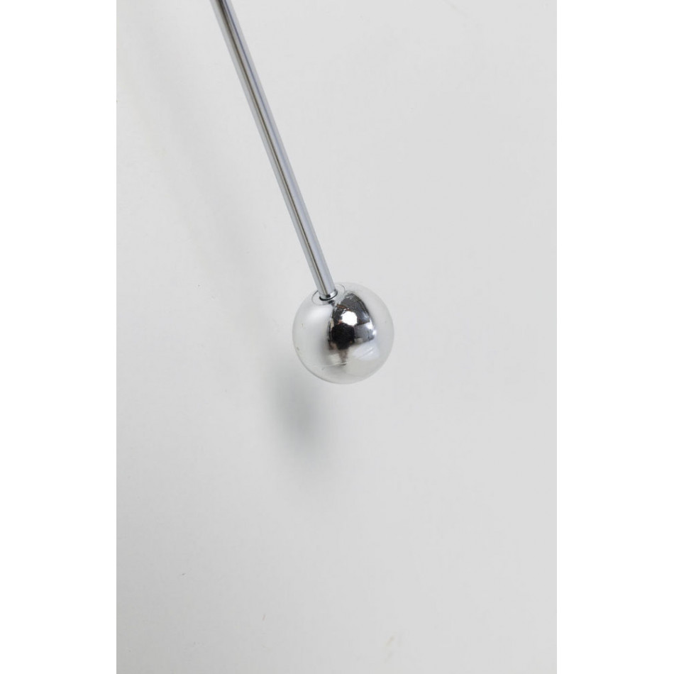 Wall clock Like Umbrella Chrome, D-100x6cm