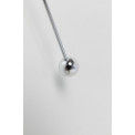 Wall clock Like Umbrella Chrome, D-100x6cm