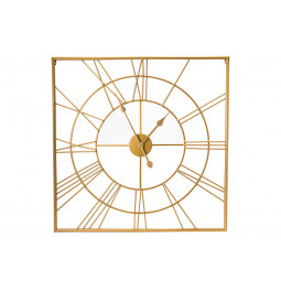 Wall clock Padova, iron, 70x70x4cm