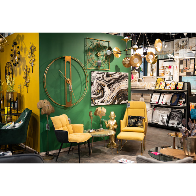 Wall clock Padova, iron, 70x70x4cm