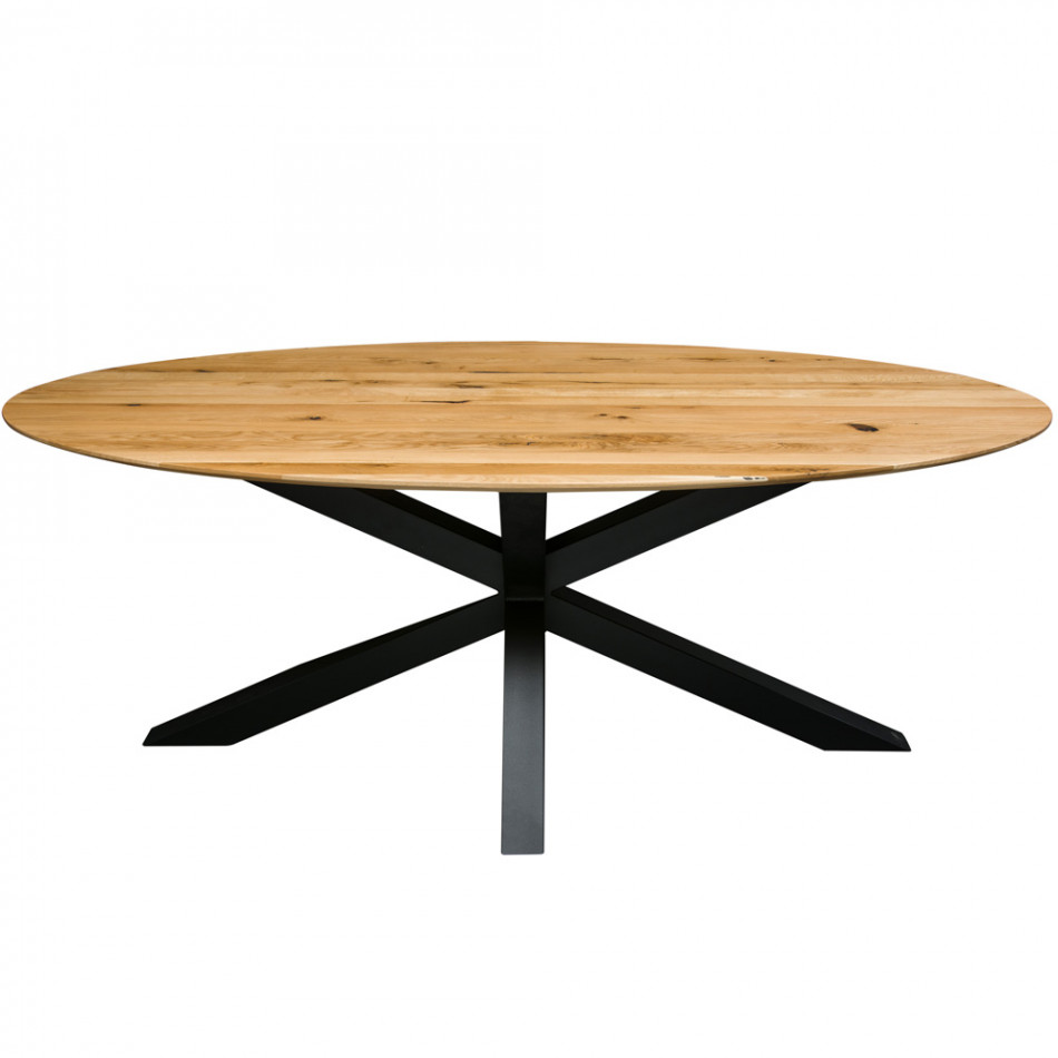Dining table Foggia, oval L200cm