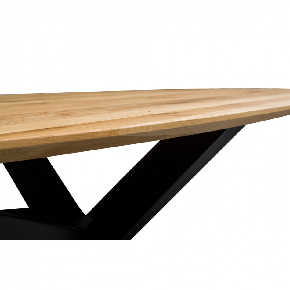 Dining table Foggia, oval L200cm