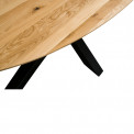 Dining table Foggia, oval L200cm