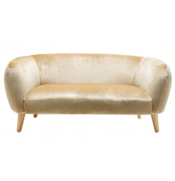 Kids sofa Napolli, 2-seat, beige, 88.5x45x41cm