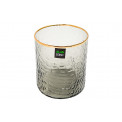 Tumbler glass Stella grey H9.5cm D8cm, 400ml