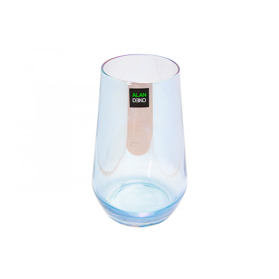 Highball glass Salute blue H 14 cm, D 9 cm, 480ml