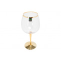 Gin glass Sanremo metallic H 22 cm, D 7.5 cm, 660ml