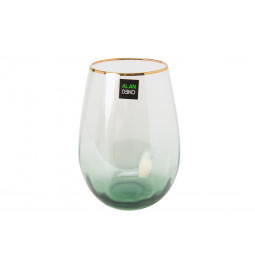 Tumbler Saluzo green H12cm D6.5-9cm, 550ml