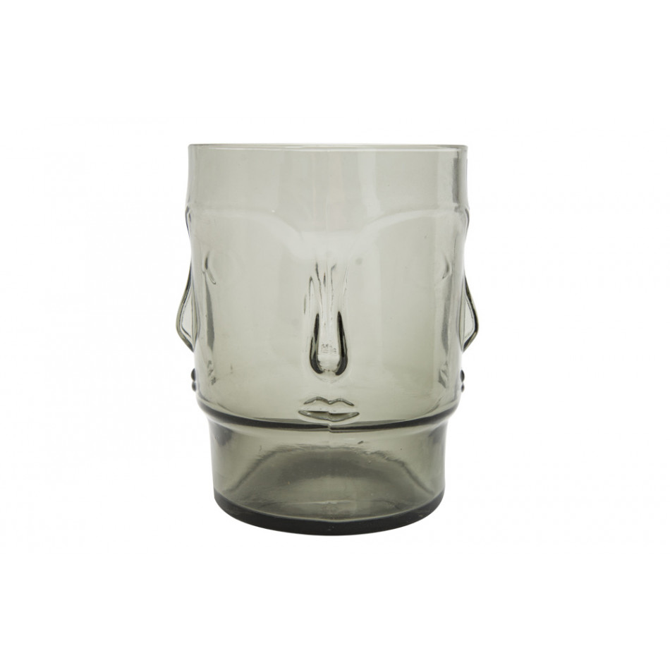 Tumbler glass Summer grey, H11, D8cm, 400ml