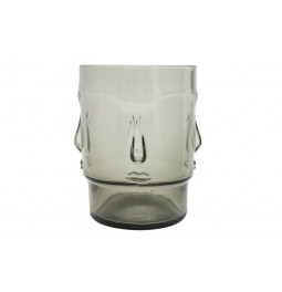 Tumbler glass Summer grey, H11, D8cm, 400ml
