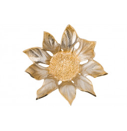 Decorative round dish Flower, D30cm