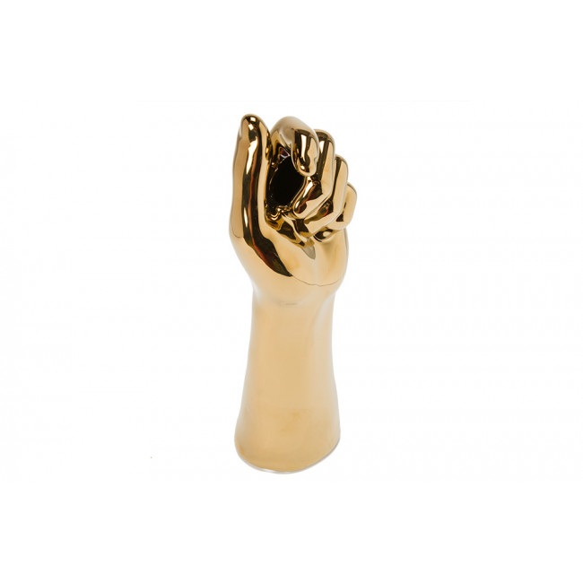 Decor Hand gold, 8x7x25.5cm