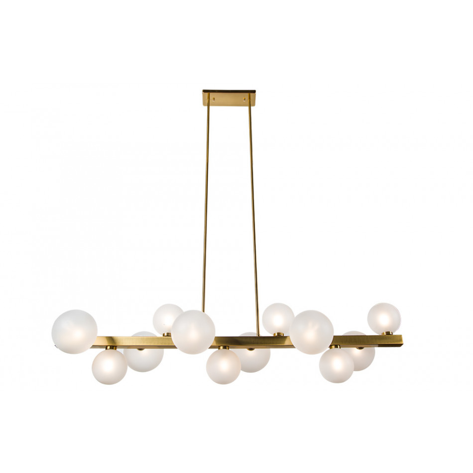 Ceiling lamp Rada L, bronze, G9 LED12, 140x125x35 