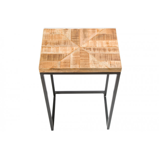 Side table Splita M, mango wood, 35x25x59cm