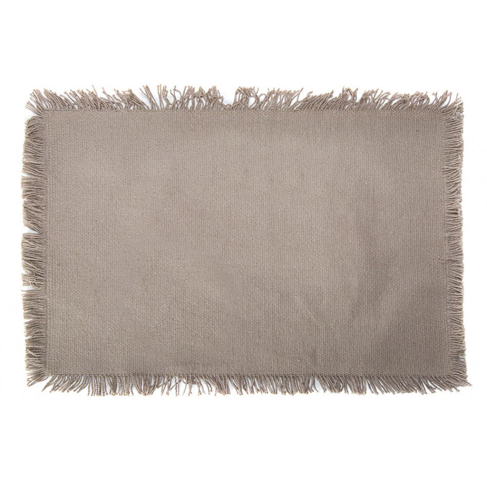 Placemat Maha, grey, 45x30cm