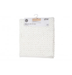 Bath mat Elpais, white, 50x120cm