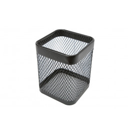 Utensil holder Mayaj, metal, H16.5x13x13cm