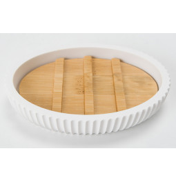 Soap dish Modern white