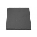 Serving plate, ardoise, 20x20cm