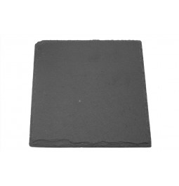Serving plate, ardoise, 20x20cm