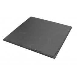 Serving plate, ardoise, 25x25cm