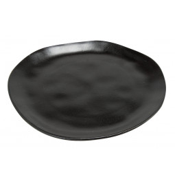Dessert plate Terre, black, D20cm