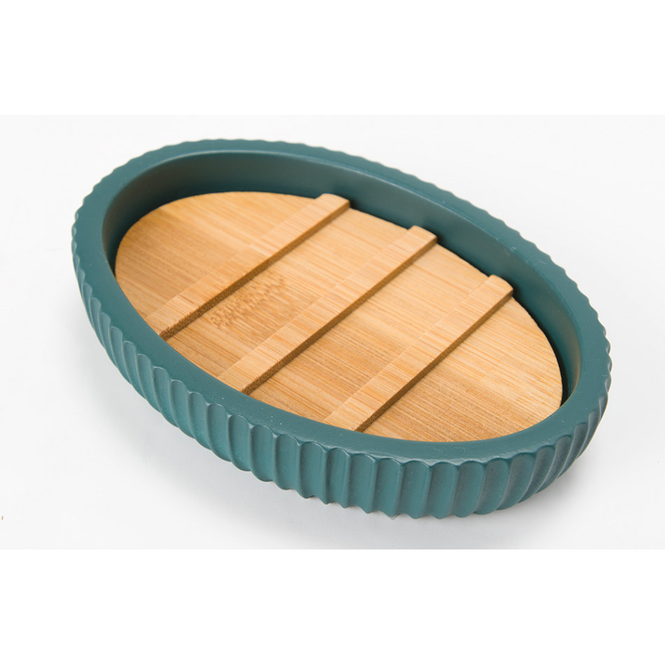 Soap dish Modern, teal