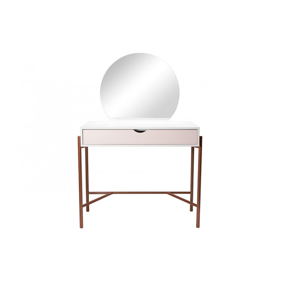 Dressing table with mirror Fribourg, 100x40x137cm