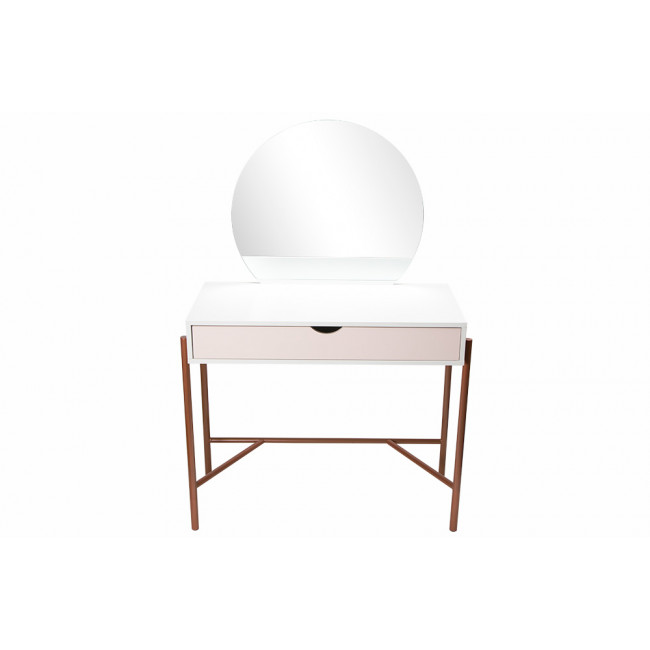 Dressing table with mirror Fribourg, 100x40x137cm