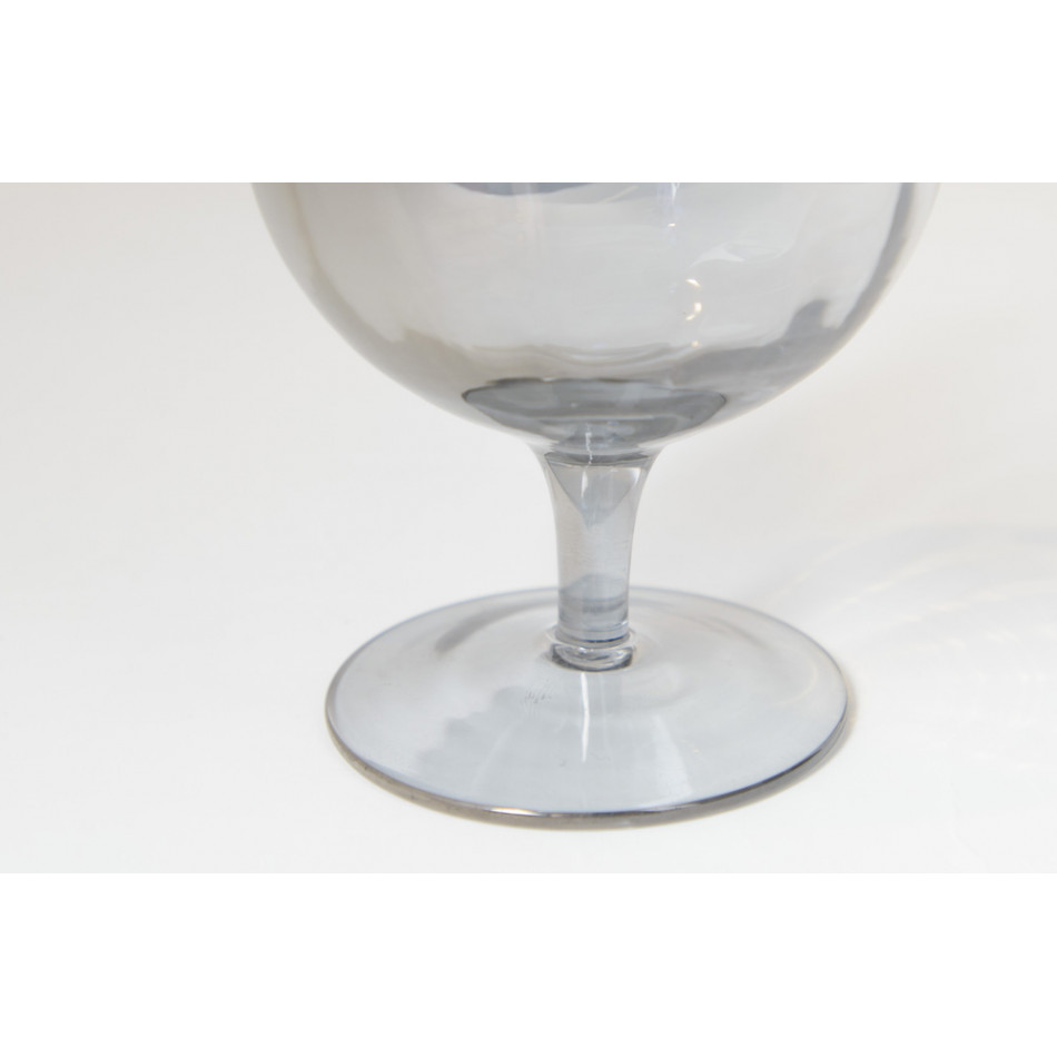 Wine glass Sirri grey, H12.5, D6.8cm,  250ml