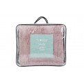Bed cover Shelly 33, mauve velvet, 220x240cm